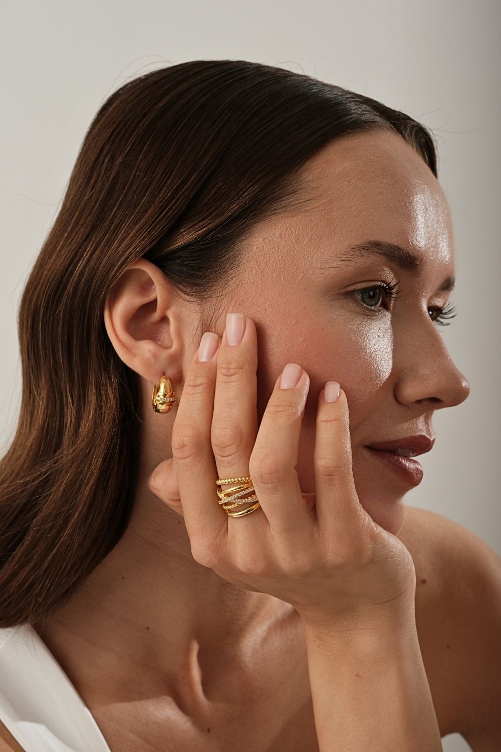 TaşLı Sarmal YüZüK - 4