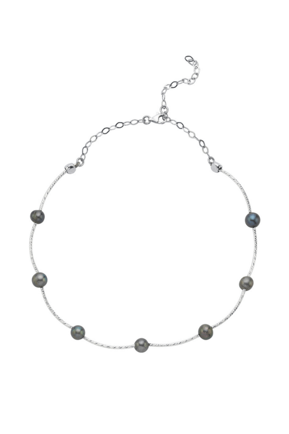 Linya Jewellery-Tohora Siyah İnci Choker-Kolye-1-Milagron.com