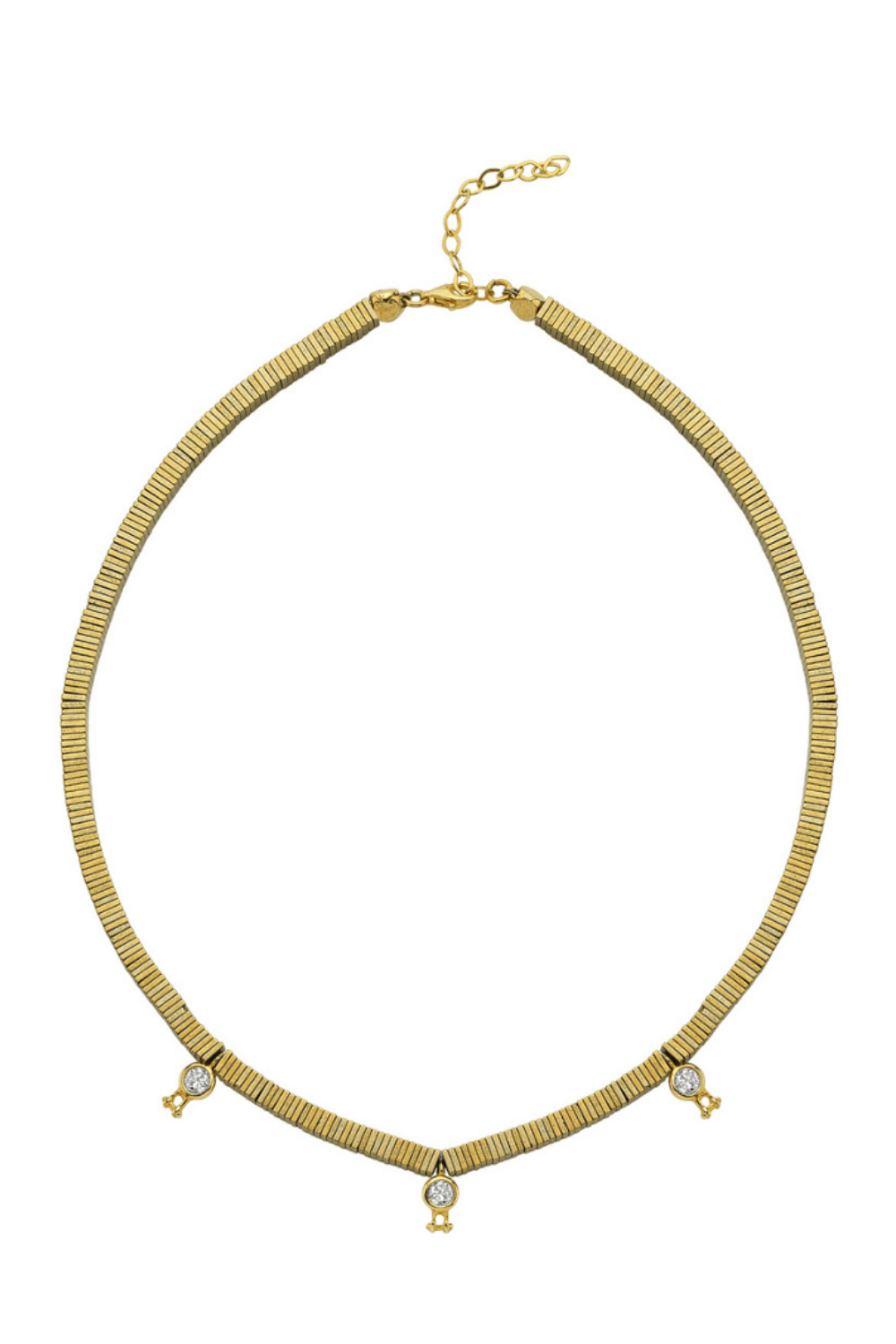 Linya Jewellery-Verta Hematit Taşlı Kolye-Kolye-1-Milagron.com