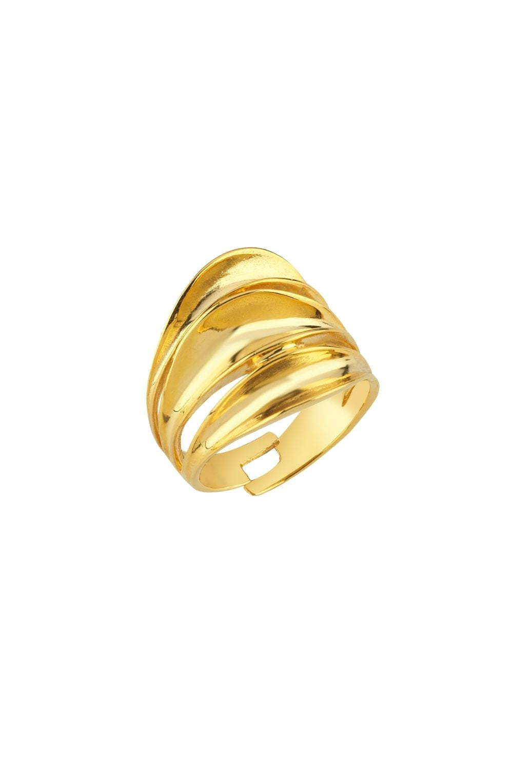 üçLü Amorf YüZüK Gold - 1