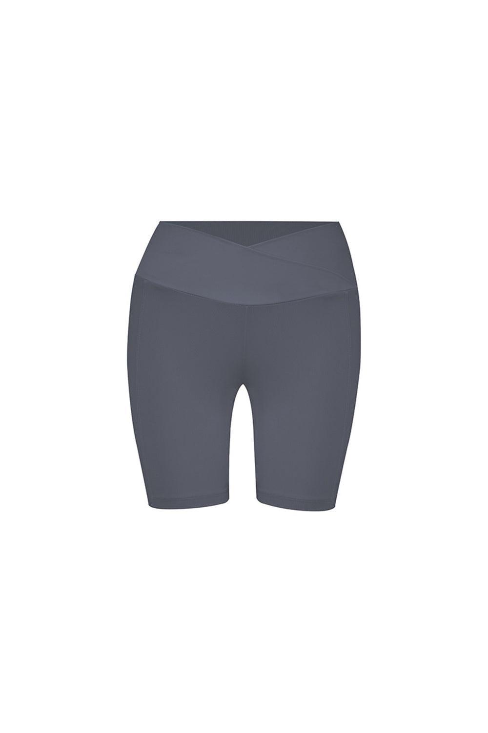 Liquide-SORUNLU - Soleil Biker Tayt Gri-Biker-1-Milagron.com