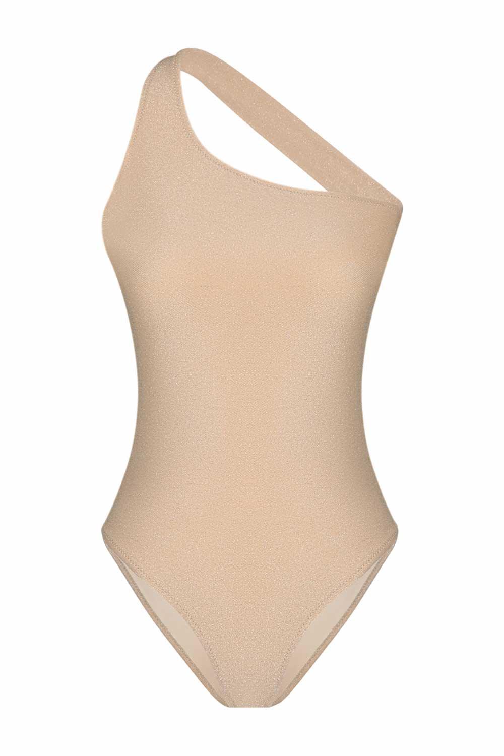 Liquide-SORUNLU - Toga Mayo Simli Bej-Bikini & Mayo-1-Milagron.com