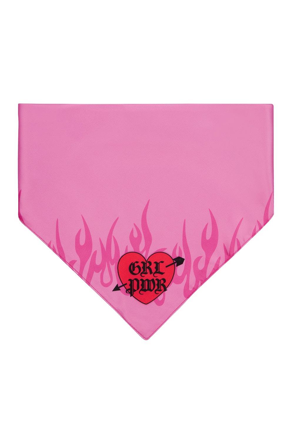 Little Monsters-GRL PWR Bandana-Köpek-2-Milagron.com