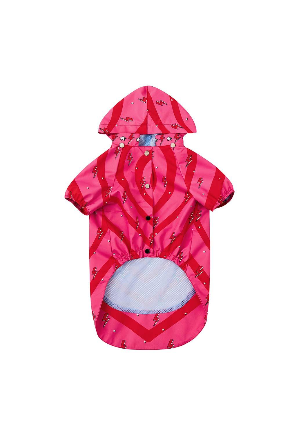 Little Monsters-Heart On Fire Yağmurluk-Köpek-7-Milagron.com