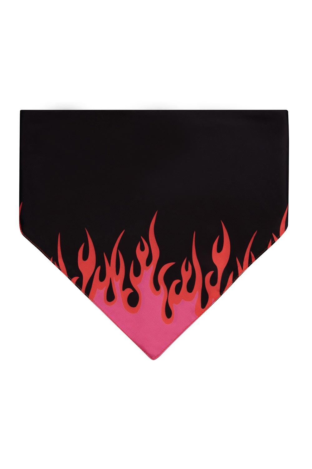 Little Monsters-LM Black Fire Bandana-Köpek-3-Milagron.com