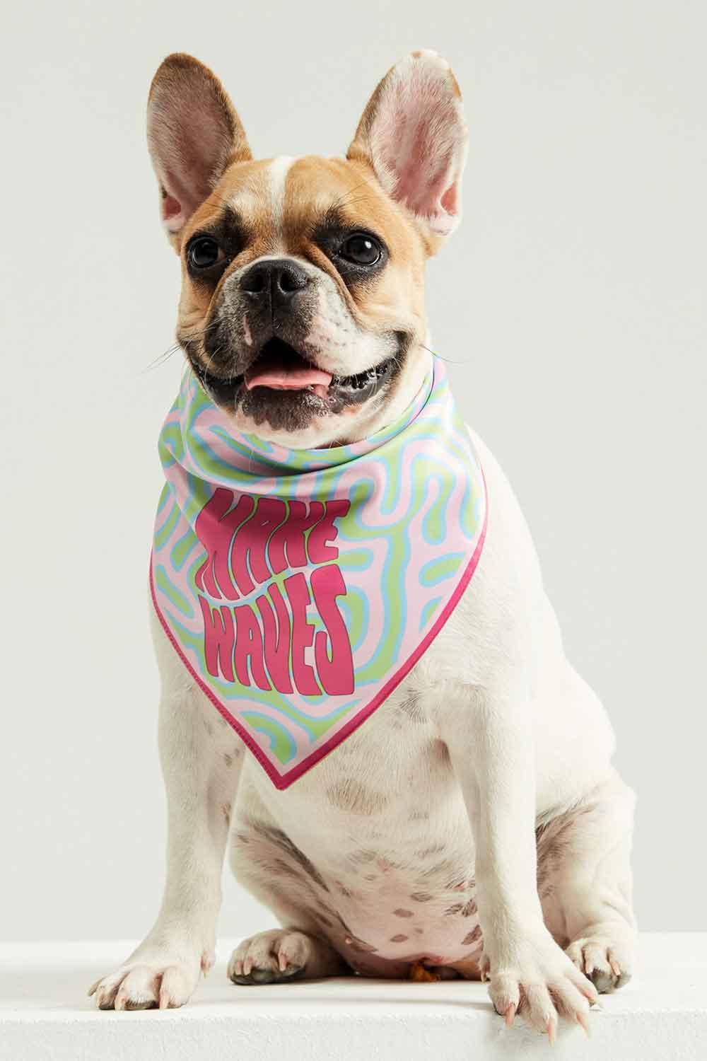Little Monsters-Make Waves Bandana-Köpek-1-Milagron.com