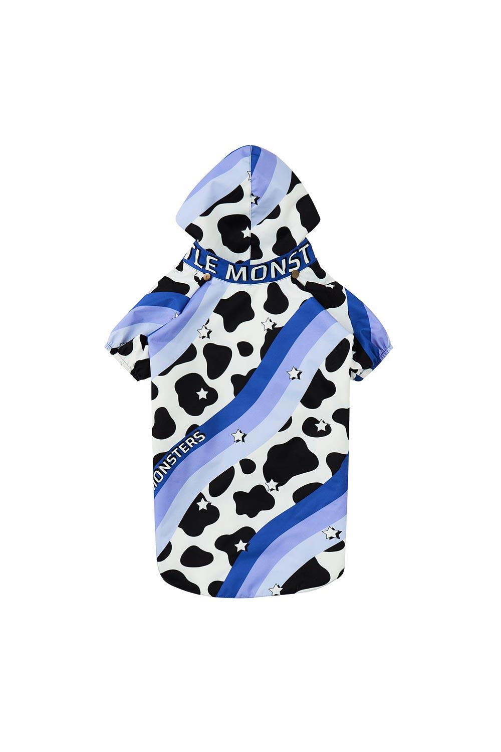 Little Monsters-Purple Swirl Yağmurluk-Köpek-1-Milagron.com
