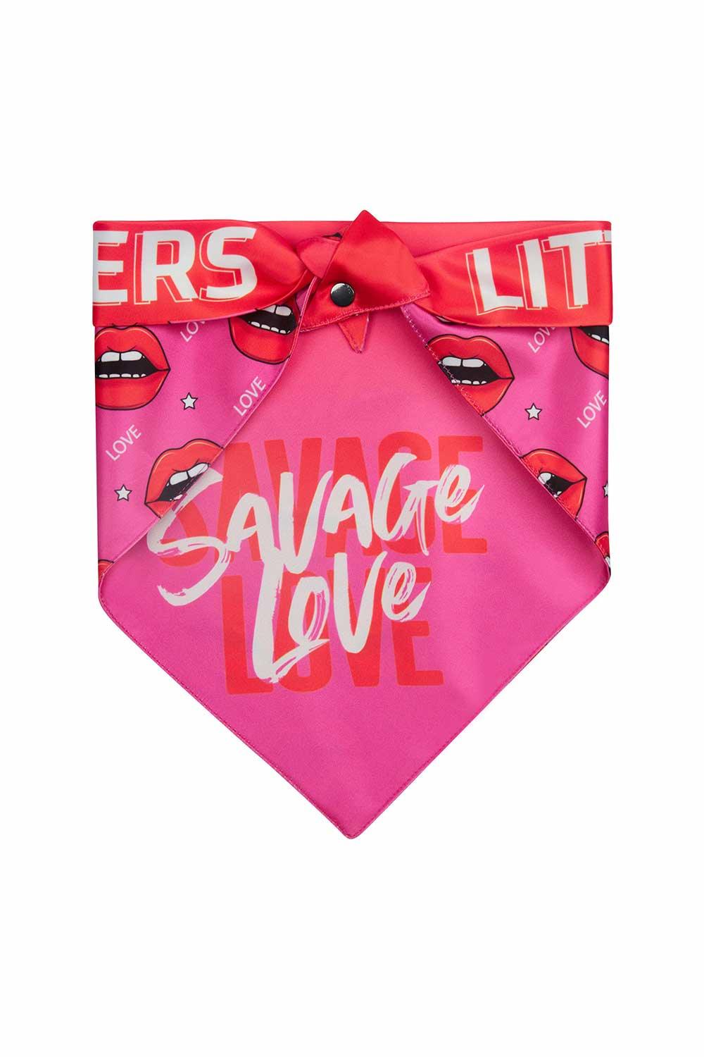Little Monsters-Savage Love Bandana-Köpek-3-Milagron.com