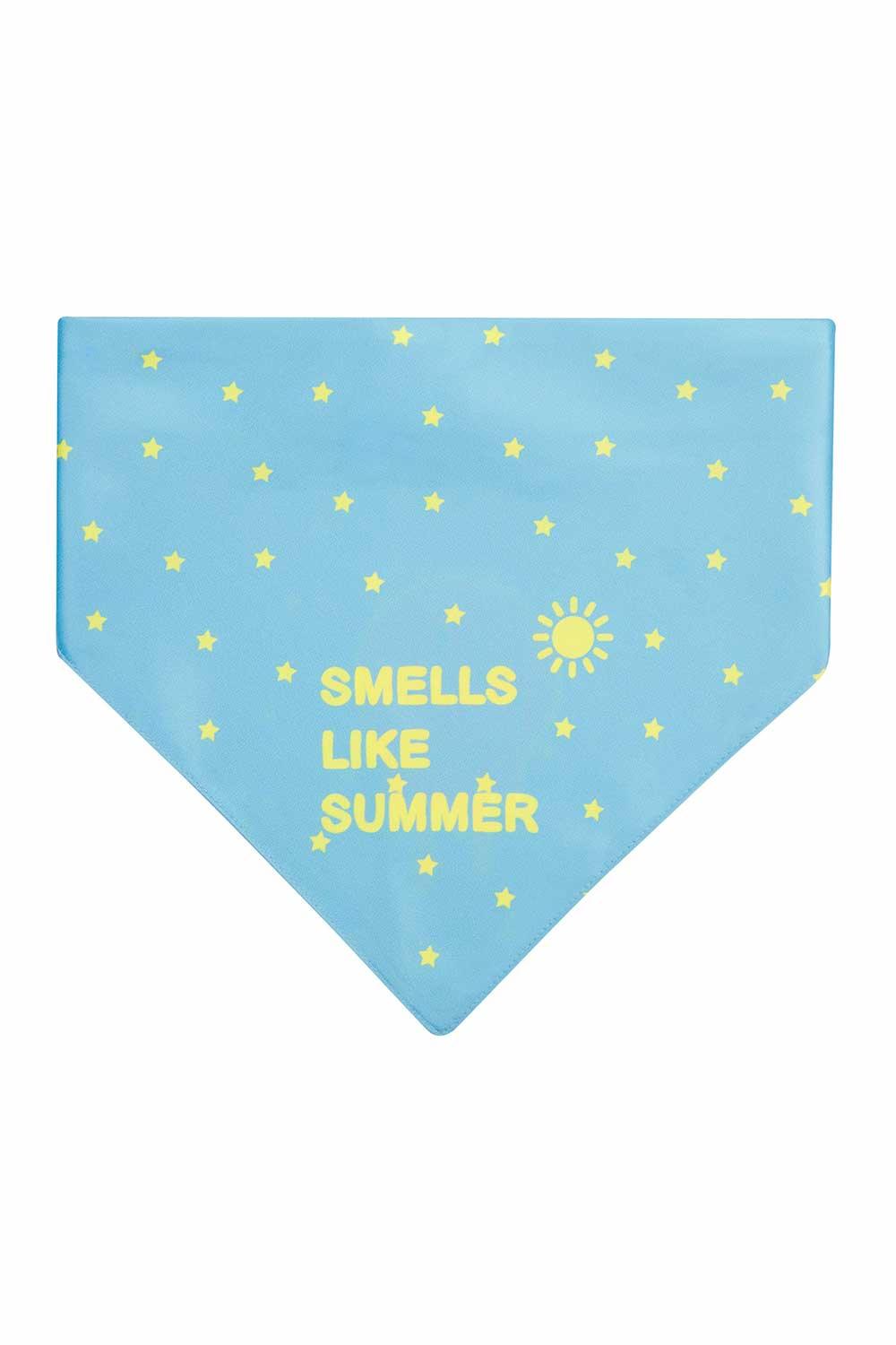 Little Monsters-Smells Like Summer Bandana-Köpek-4-Milagron.com