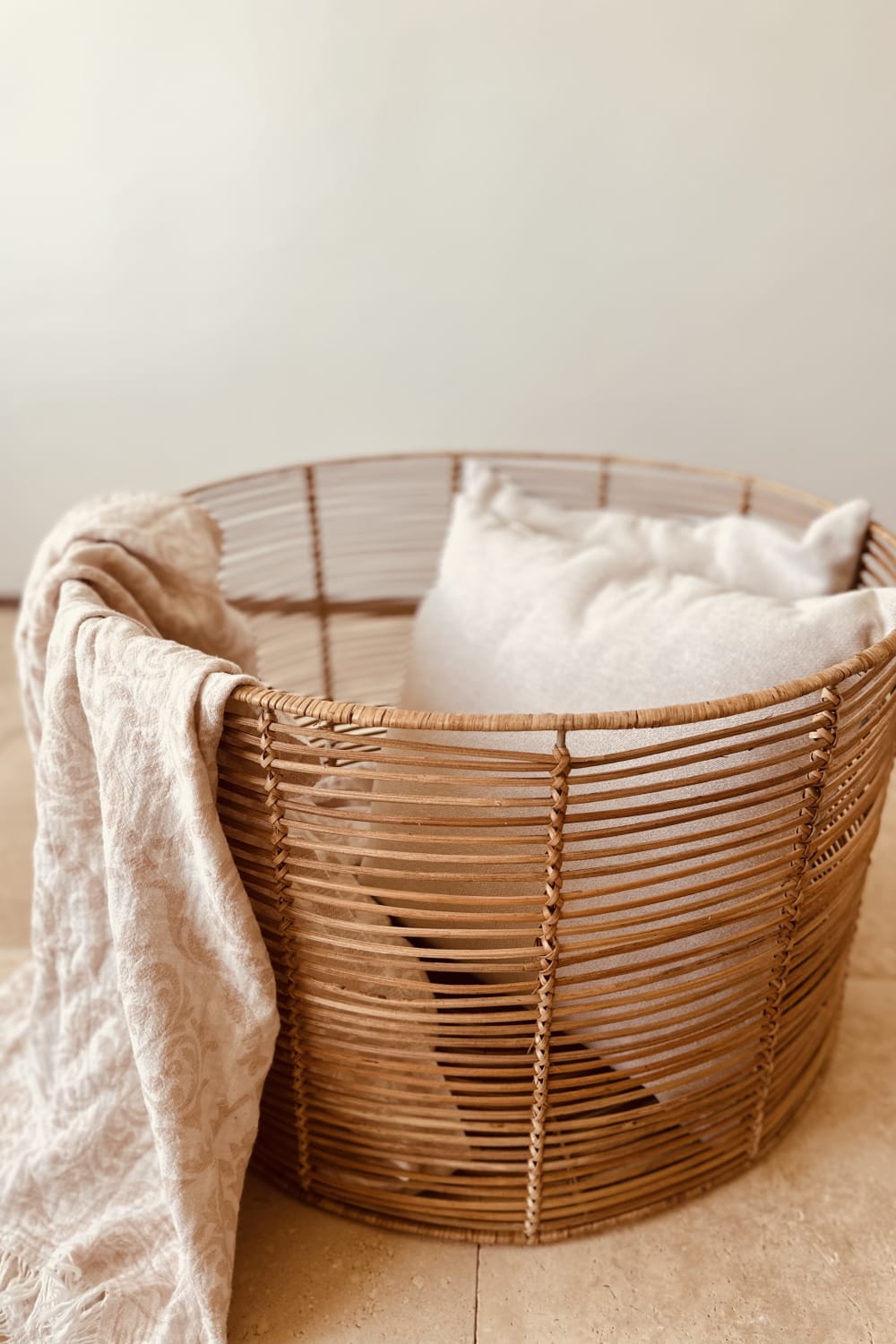 Lo-Fi House-Folk Büyük Yuvarlak Rattan Sehpa-Sehpa-4-Milagron.com