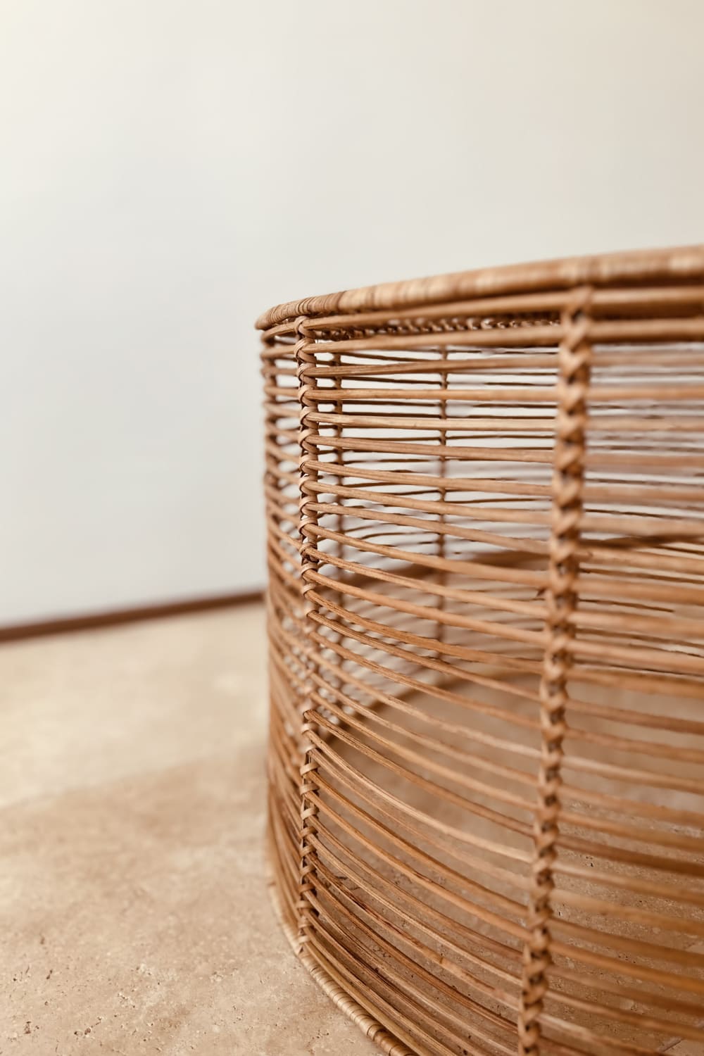 Lo-Fi House-Folk Büyük Yuvarlak Rattan Sehpa-Sehpa-5-Milagron.com