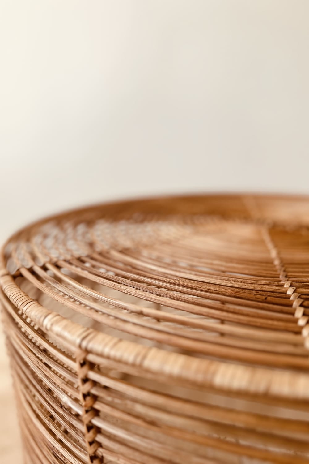 Lo-Fi House-Folk Küçük Yuvarlak Rattan Sehpa-Sehpa-4-Milagron.com