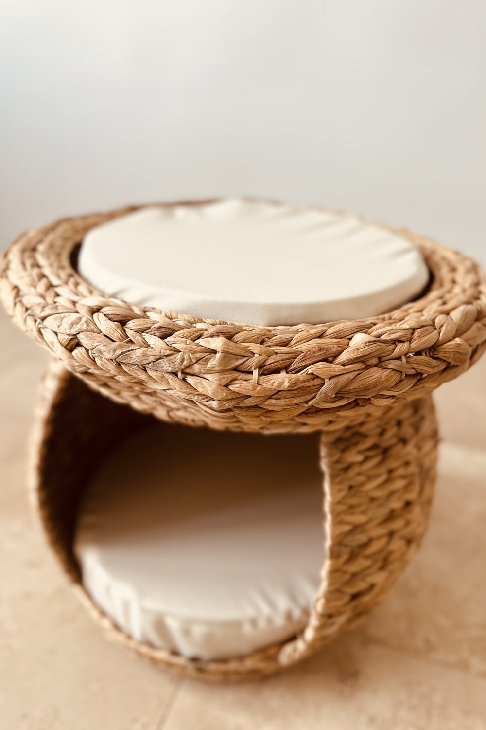 Lo-Fi House-Muffin Minderli Hasır Pet Yatağı-Kedi-1-Milagron.com