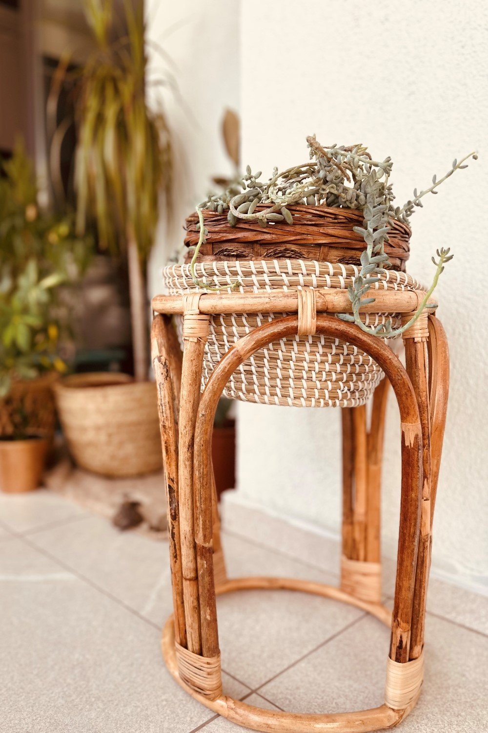 Lo-Fi House-Sable Rattan Saksılık-Dekoratif Saksı-1-Milagron.com