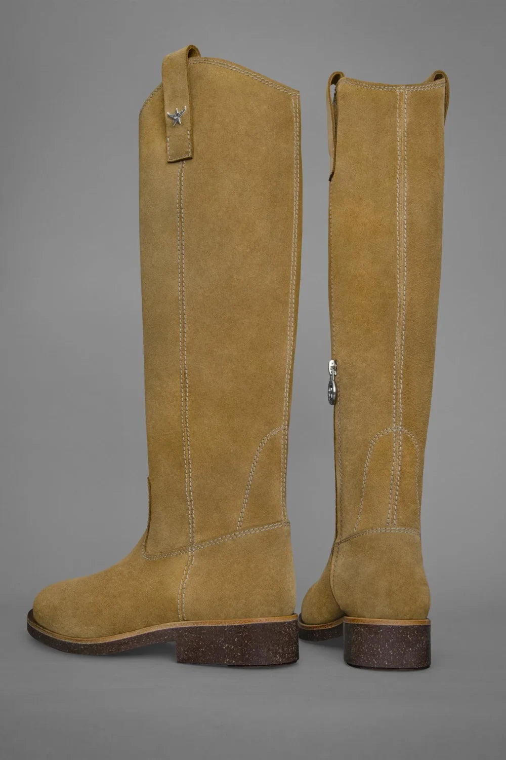 Loie-Enjoy Camel Süet Çizme-Çizme-2-Milagron.com