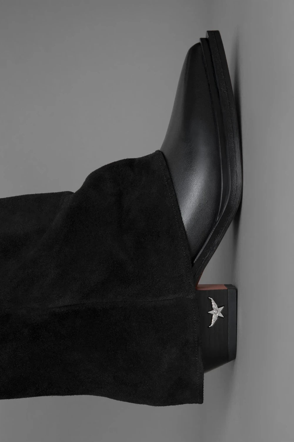 Loie-Joy Siyah Süet Çizme-Çizme-3-Milagron.com