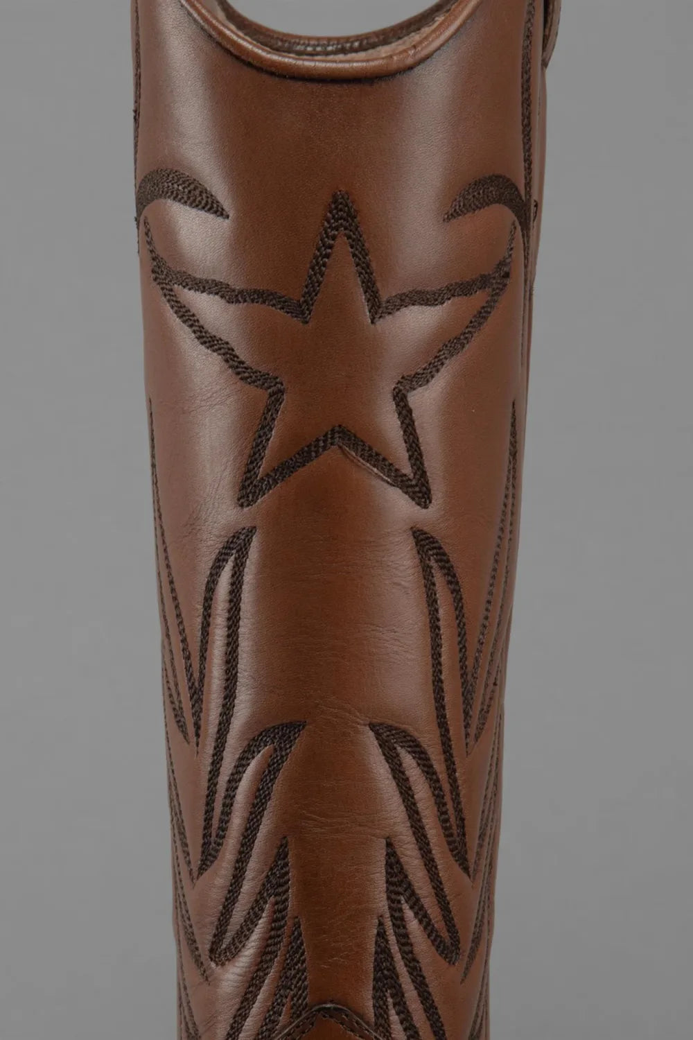 Loie-New Western Kahverengi Çizme-Çizme-3-Milagron.com