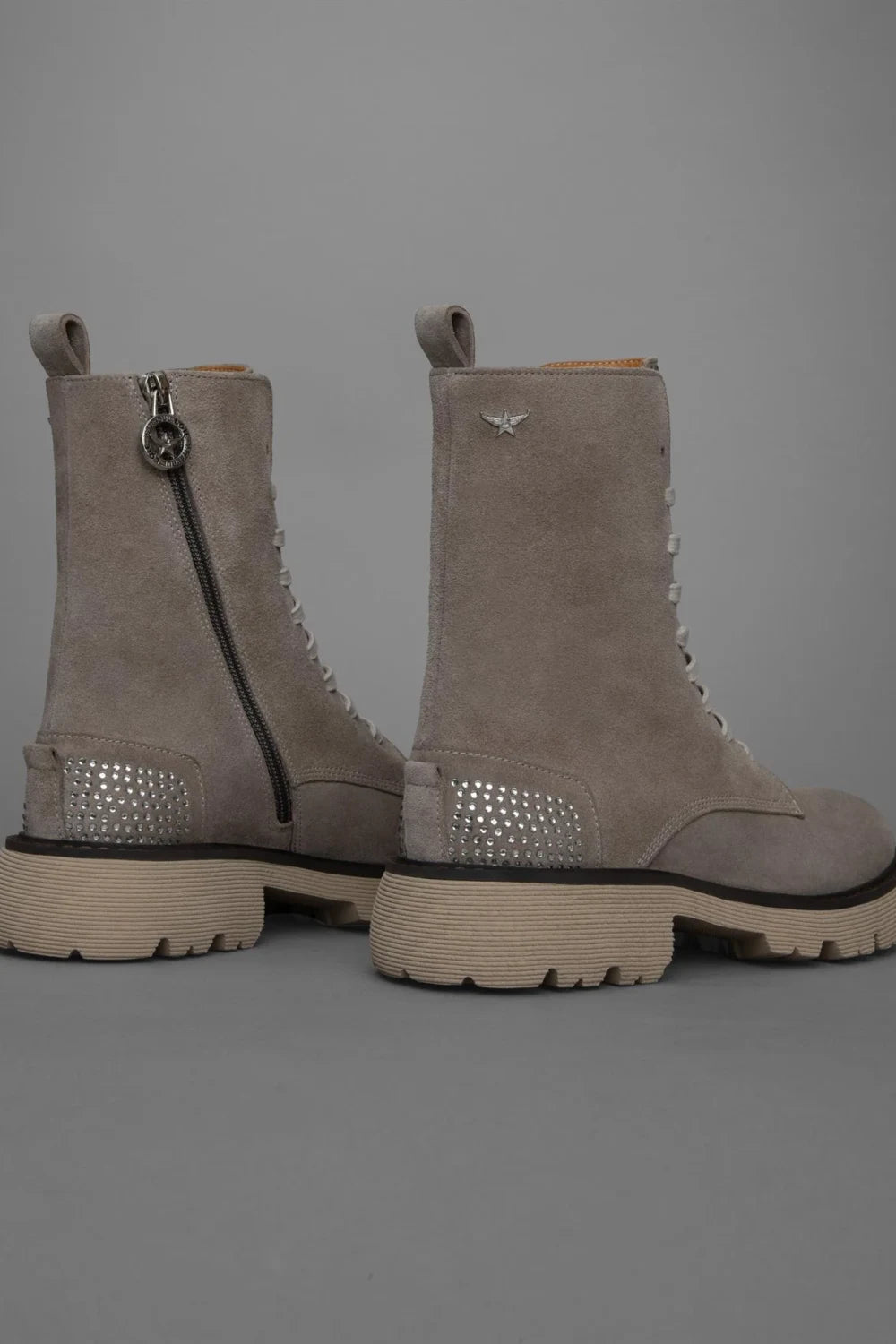 Loie-Pop Up Vizon Süet Bot-Bot-5-Milagron.com