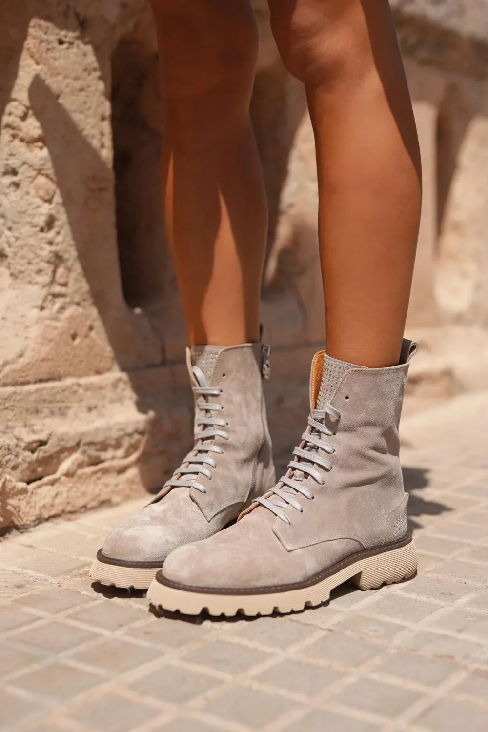 Loie-Pop Up Vizon Süet Bot-Bot-7-Milagron.com