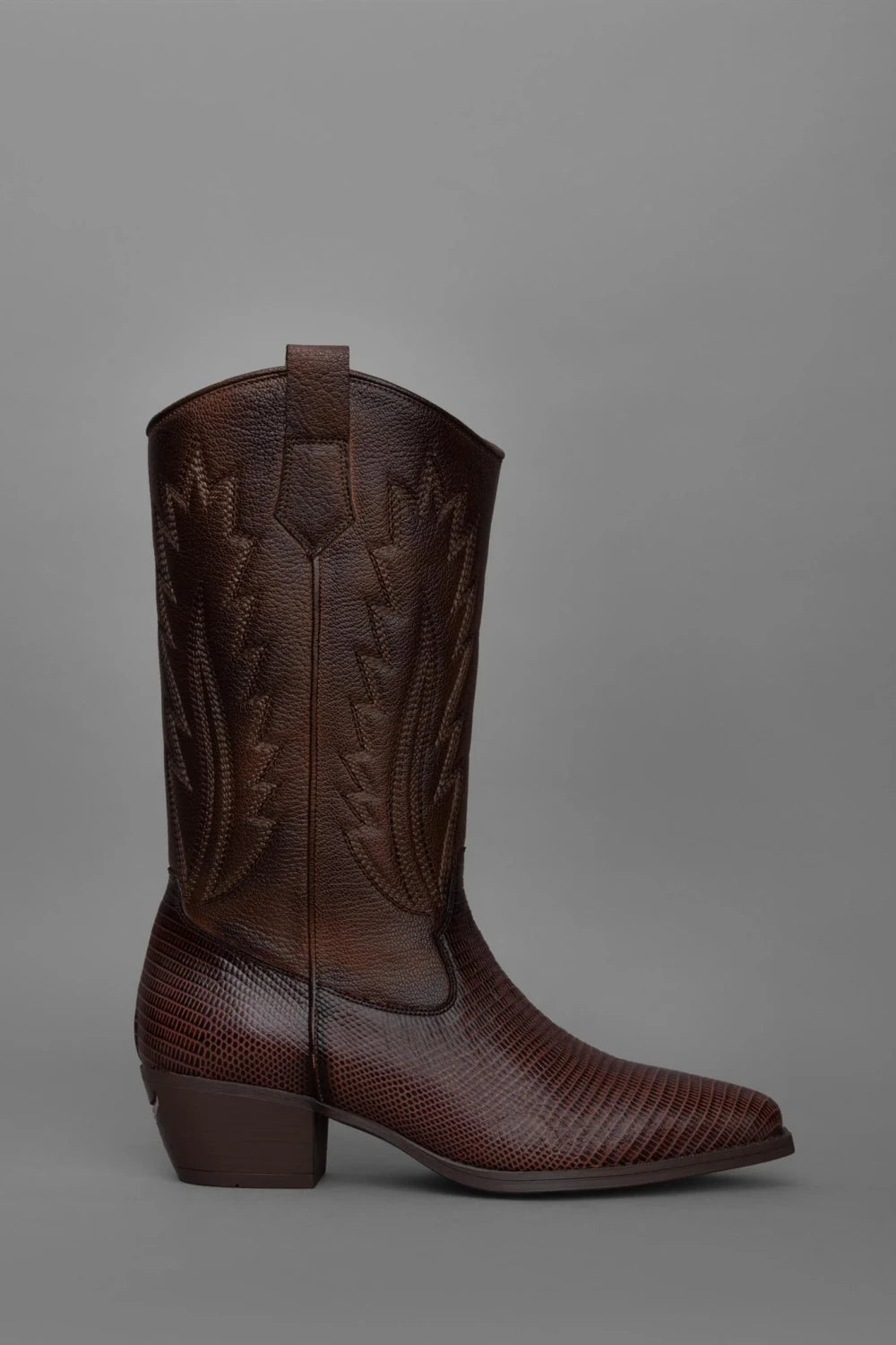 Loie-West Mas Double Color Çizme-Çizme-1-Milagron.com