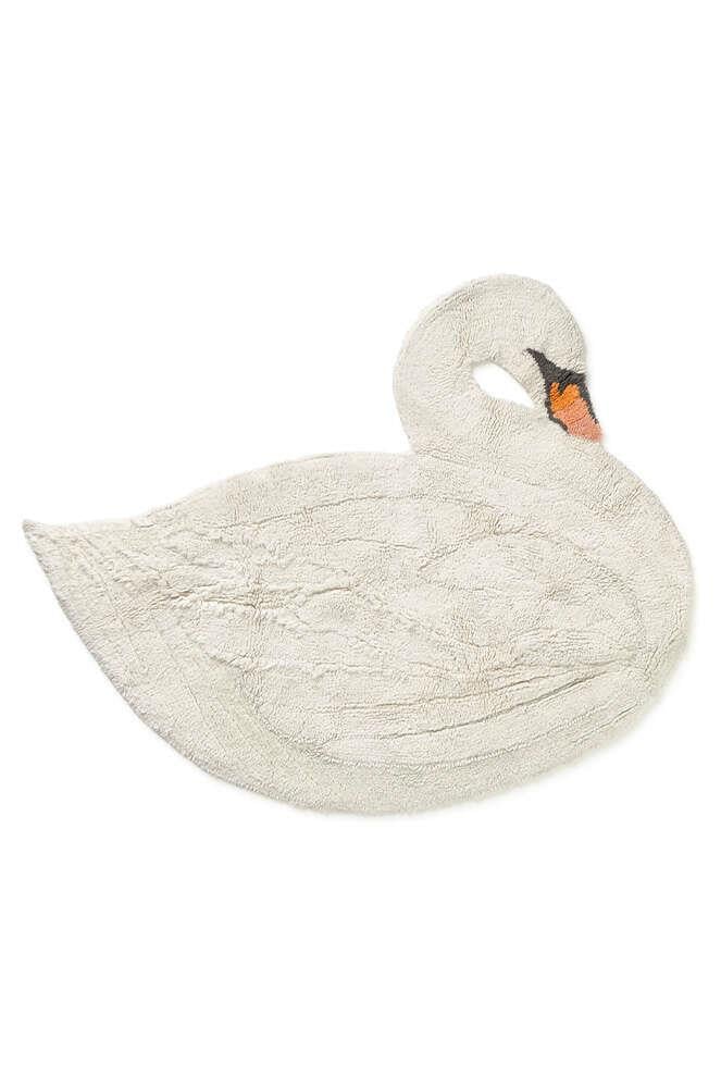 Lorena Canals Çocuk Odası Halısı, Swan