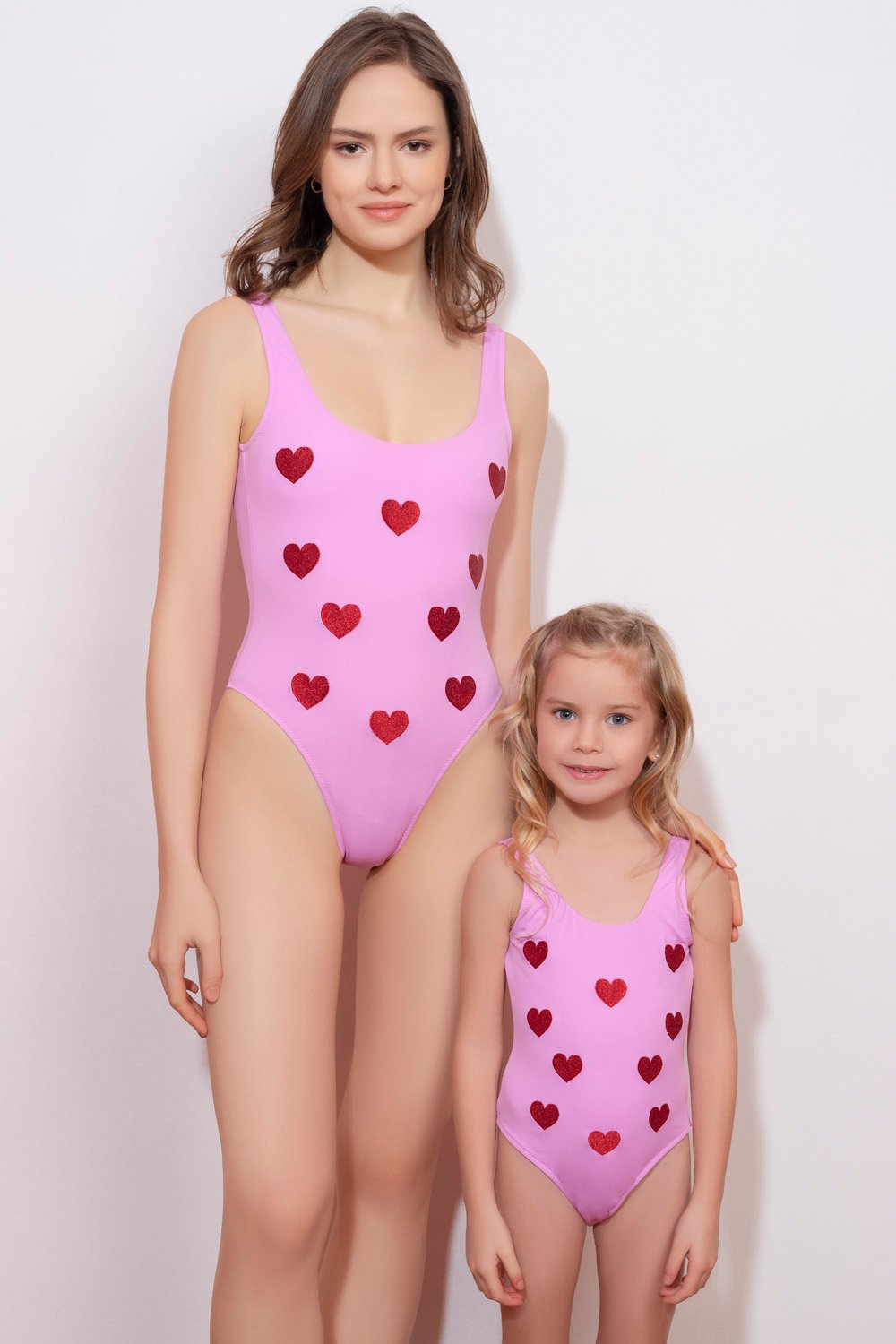 Lovekini-Amora Pink Swimsuit-Bikini & Mayo-2-Milagron.com