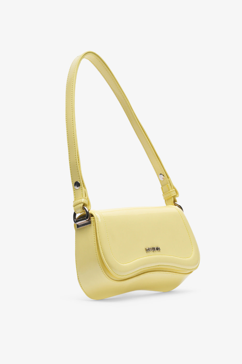 Loventa-Ayarlanabilir Askılı Baget Çanta Sarı Hera-Omuz Çantası-3-Milagron.com