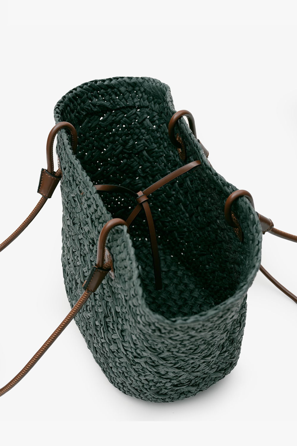 Loventa-Hasır Basket Bag Alice-Omuz Çantası-4-Milagron.com