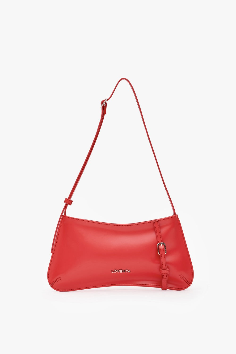 Loventa-Kemer Detaylı Omuz Çantası-Omuz Çantası-2-Milagron.com