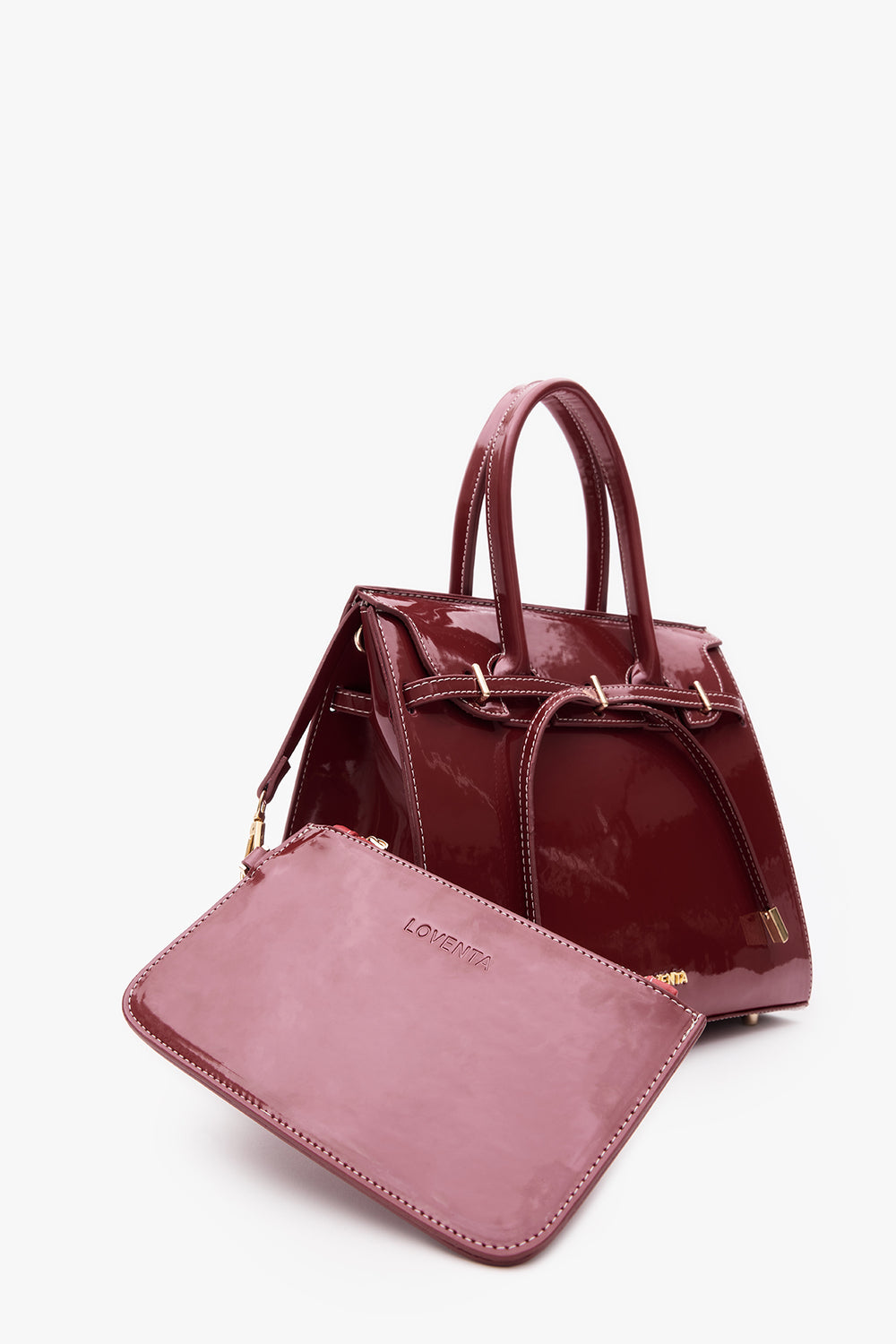 Loventa-Midsize Hand Bag Ciara-El Çantası-3-Milagron.com