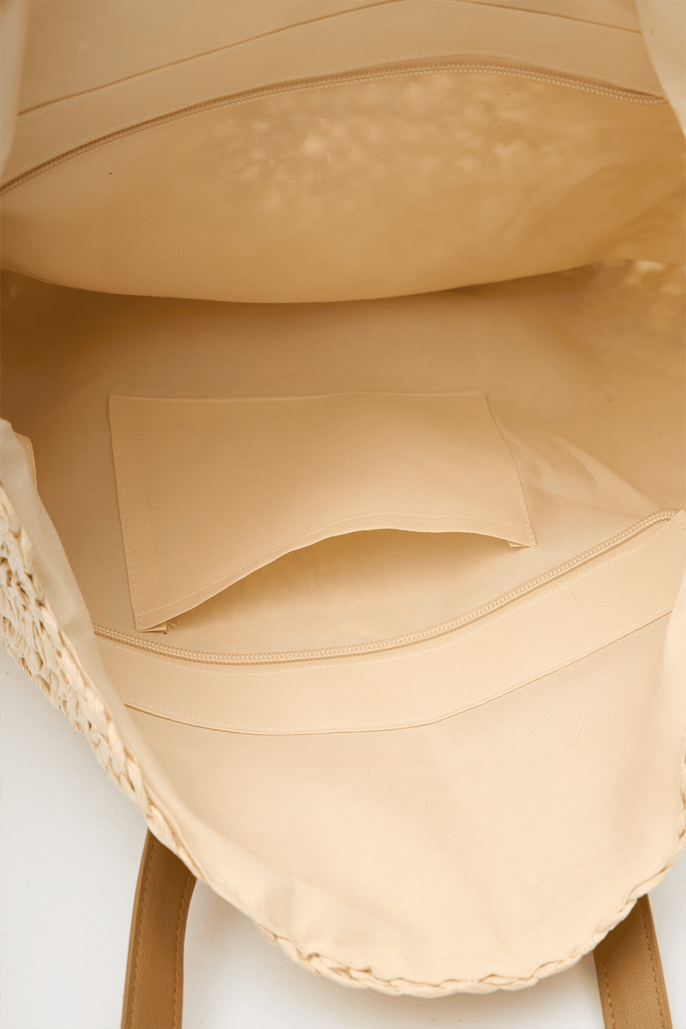 Loventa-Yuvarlak Hasır Çanta Bej Elvana-Omuz Çantası-4-Milagron.com