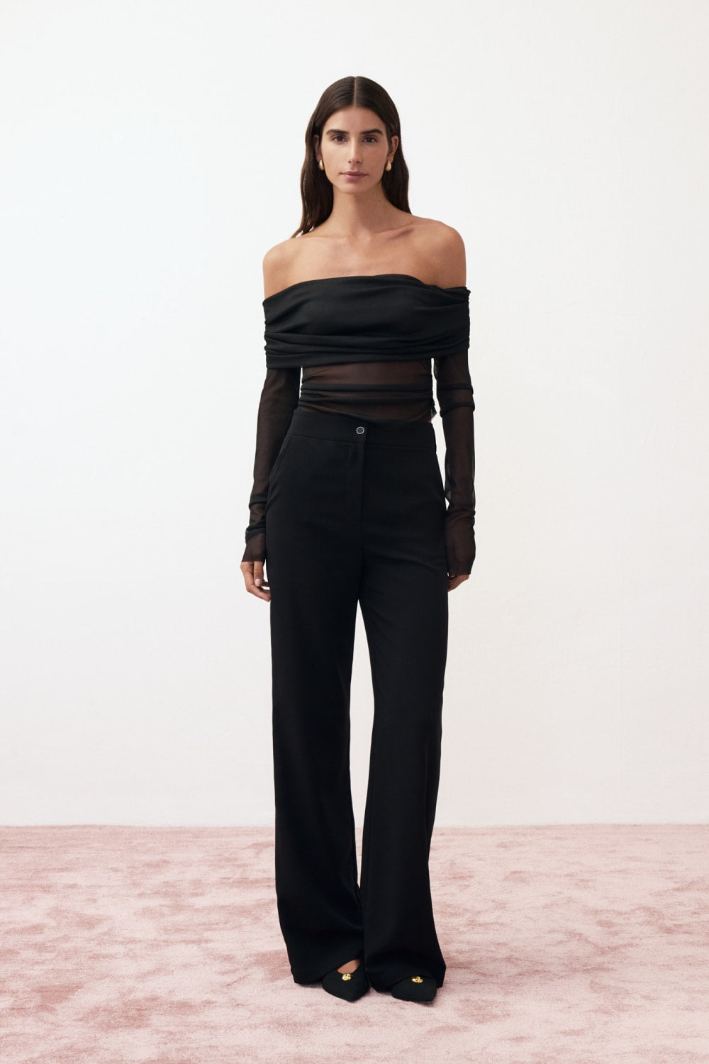 Lucentie-Aila Black Pants-Pantolon-2-Milagron.com