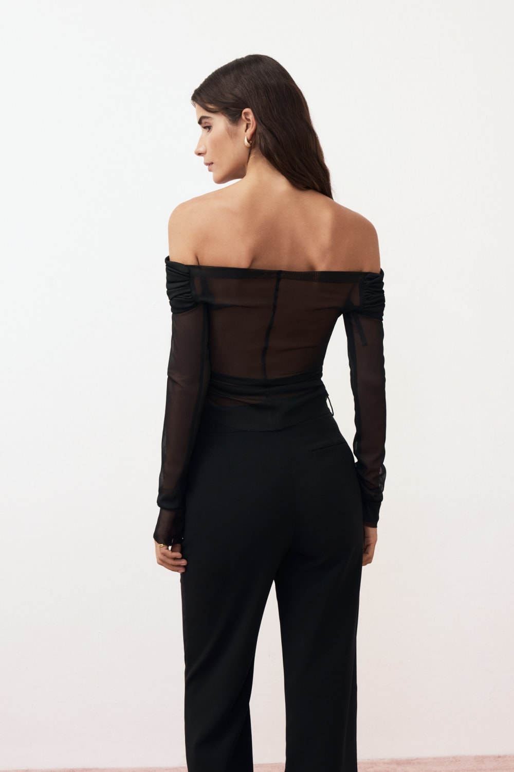 Lucentie-Aila Black Pants-Pantolon-5-Milagron.com