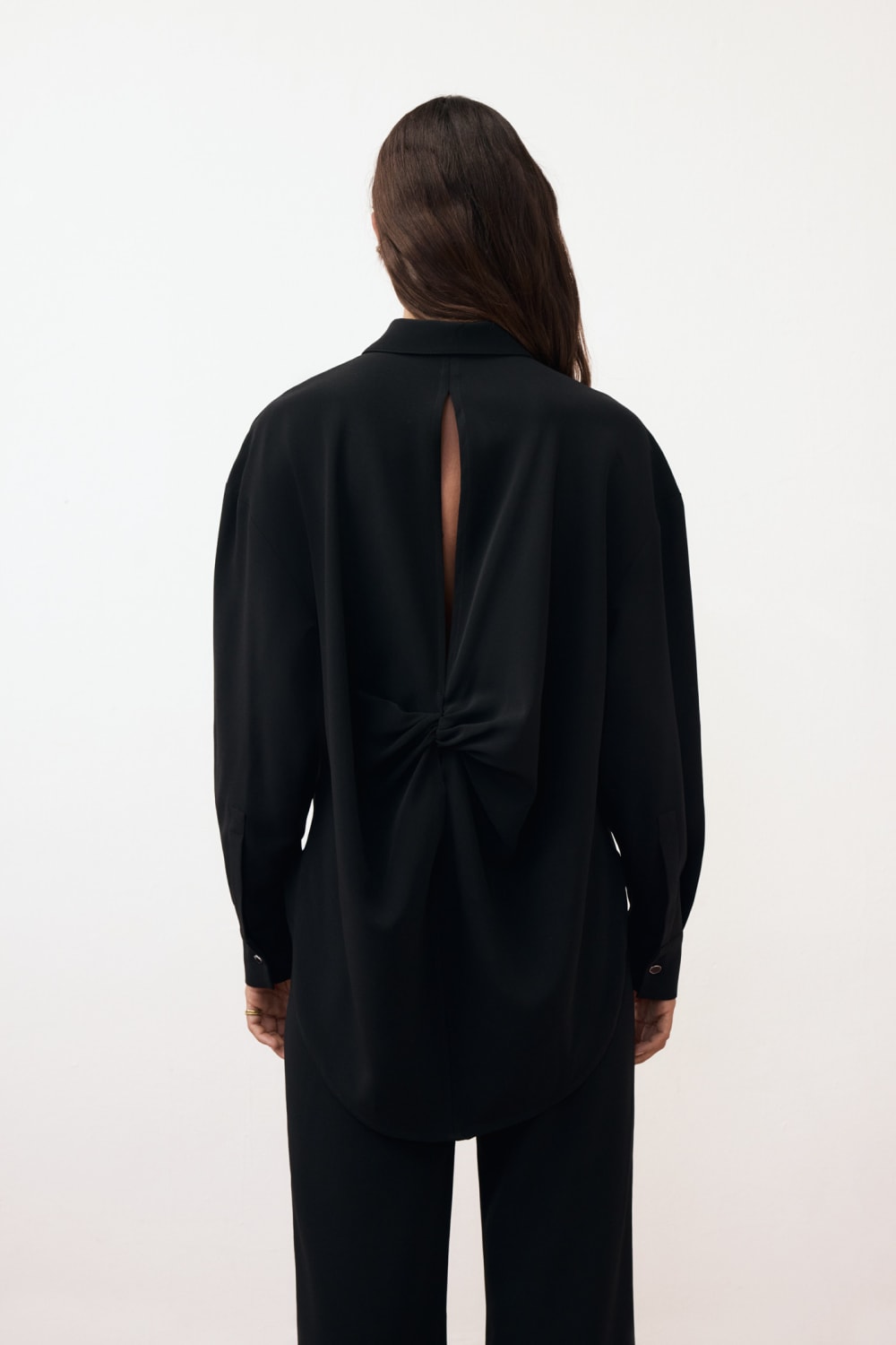 Lucentie-Aila Black Shirt-Bluz-2-Milagron.com