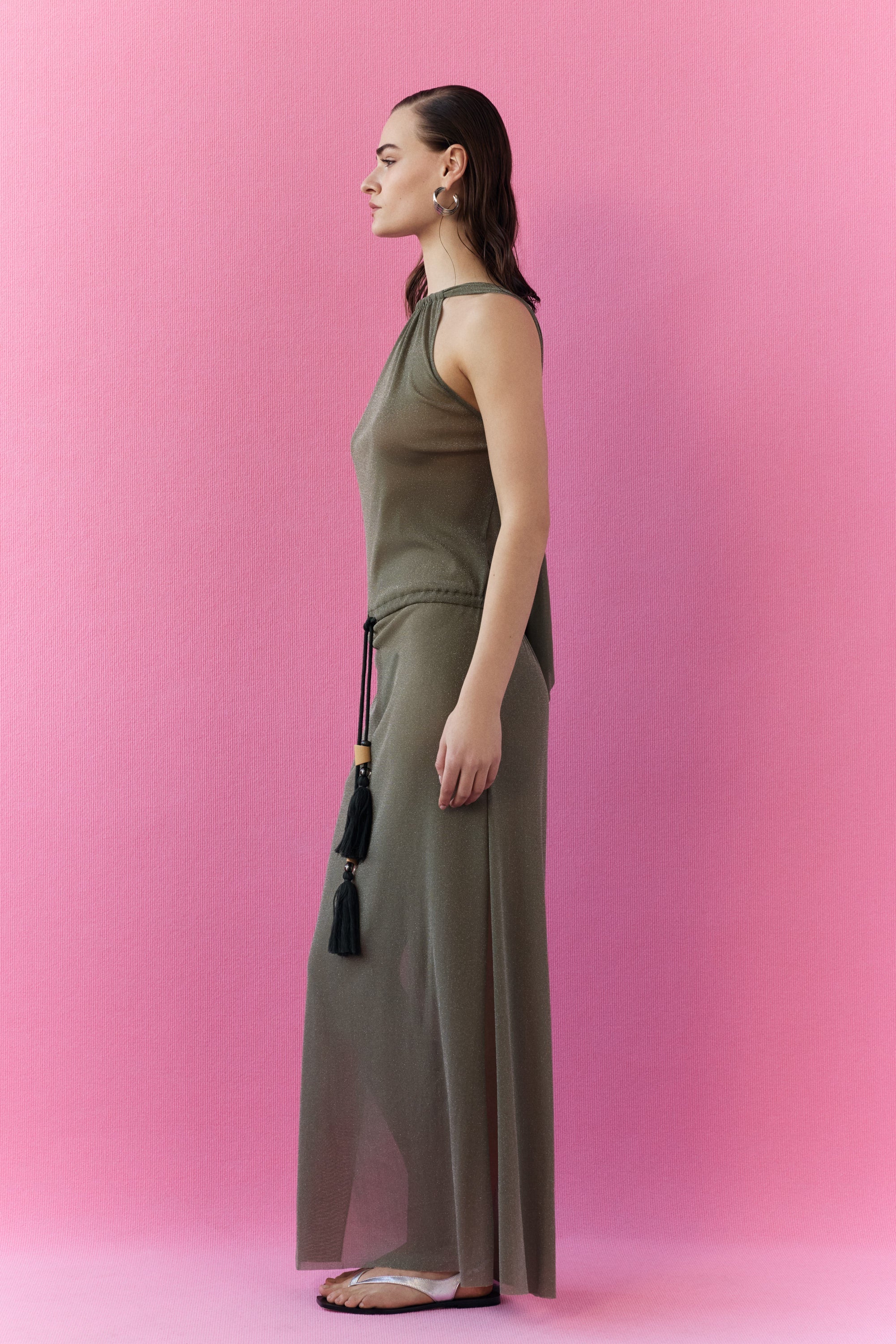 Lucentie-Sandy Dress-Elbise-3-Milagron.com