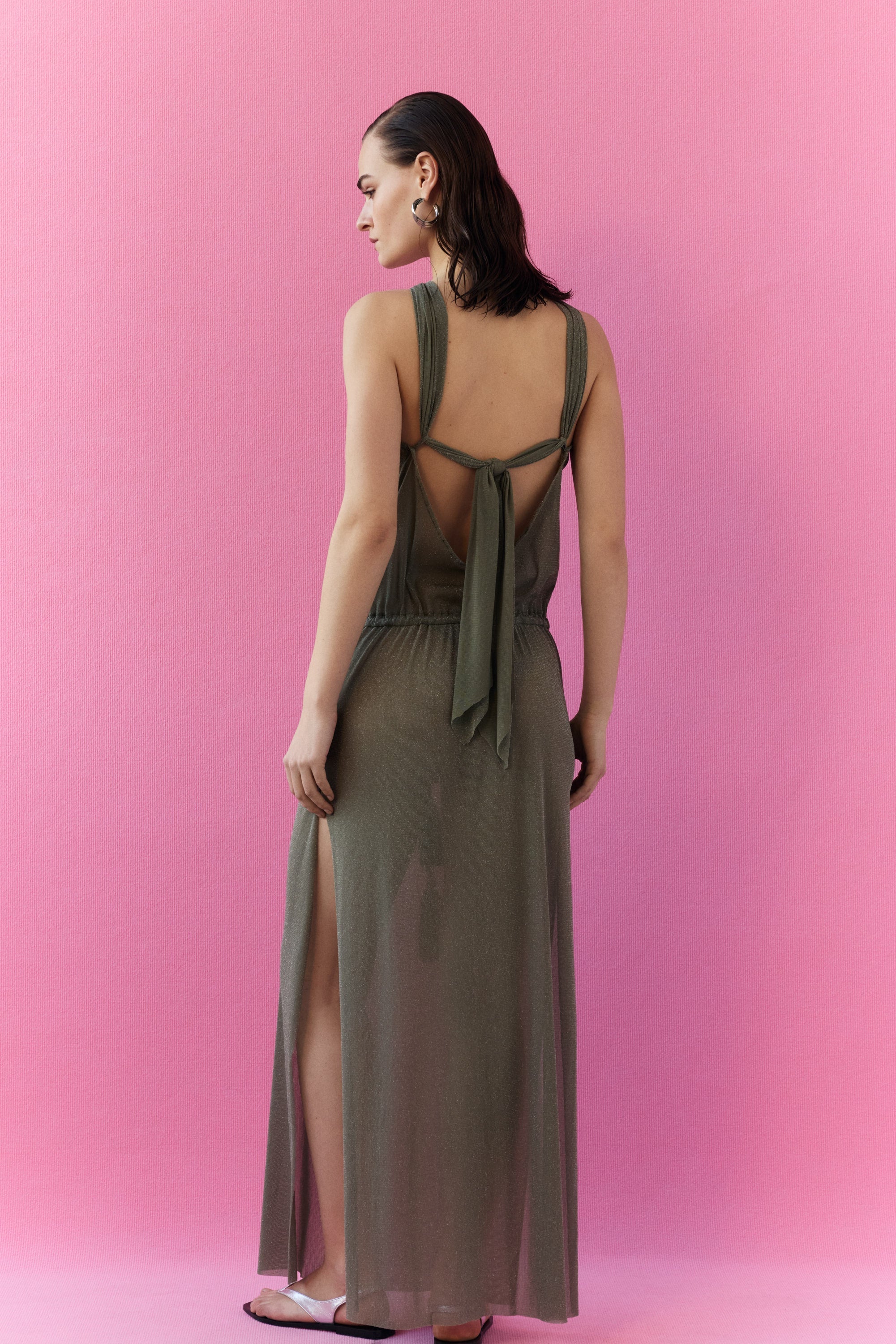 Lucentie-Sandy Dress-Elbise-4-Milagron.com