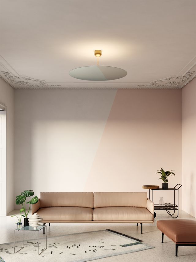 Millimetro 1L Plafonyer Pi̇ri̇nç Ø50 H23 Cm Led