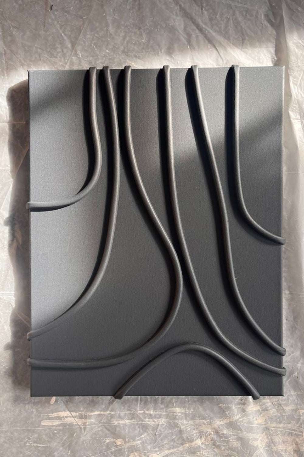 Lujolab.-Asimetrik Şekilli 3 Boyutlu Kanvas Tablo Modern Sanat Eserleri-Tablo-1-Milagron.com