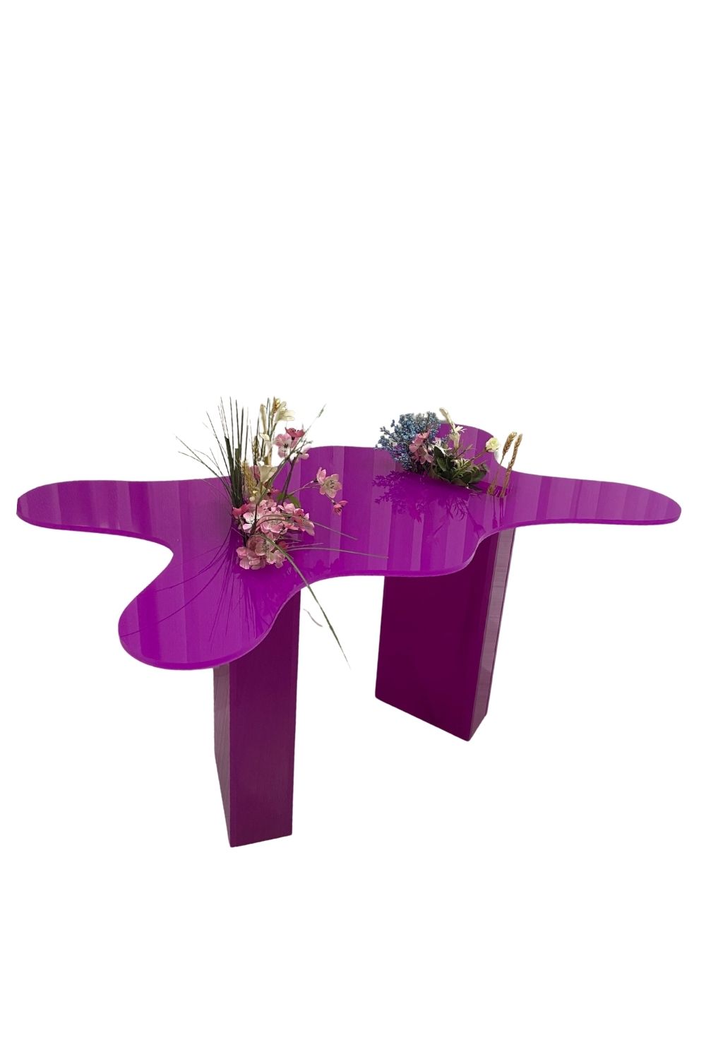 Lujolab.-Çiçeklik Detaylı Sofistike Pleksi Orta Sehpa-Sehpa-2-Milagron.com