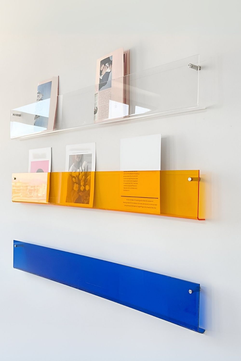 Lujolab.-Modern Ve Fonksiyonel 3'lü Pleksi Raf Seti-Duvar Rafı-1-Milagron.com