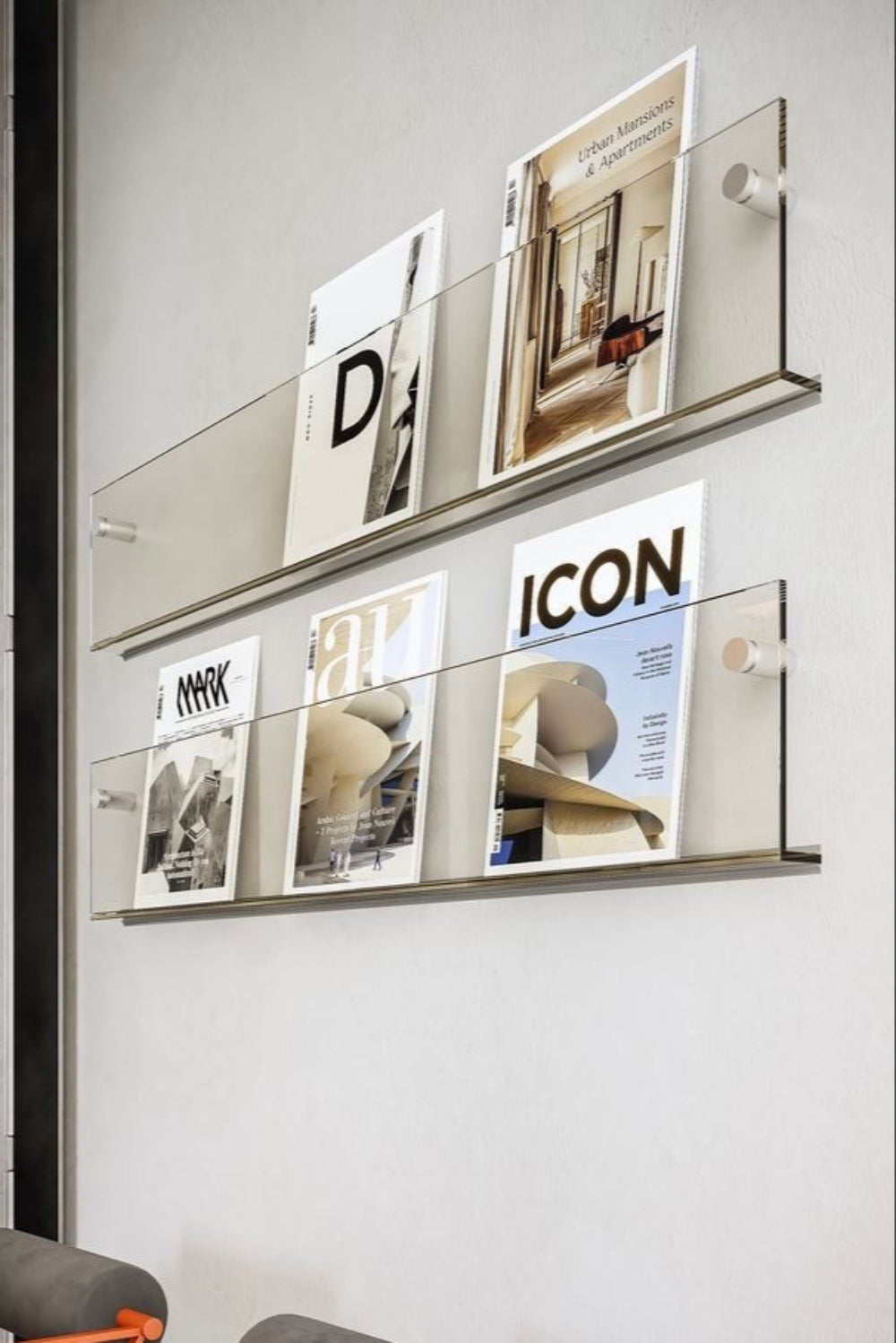 Lujolab.-Modern Ve Fonksiyonel 3'lü Pleksi Raf Seti-Duvar Rafı-2-Milagron.com