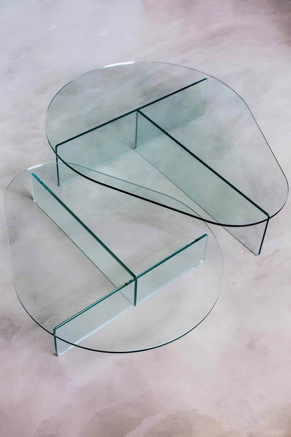 Lujolab.-Pear Akrilik 2'li Sehpa Seti-Sehpa-1-Milagron.com