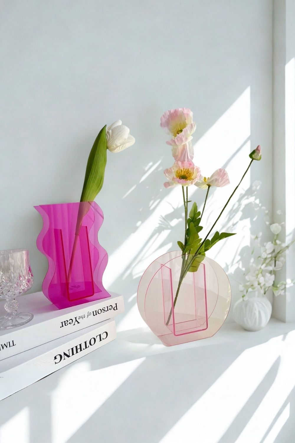 Lujolab.-Pleksi 2'li Vazo Seti-Vazo-1-Milagron.com