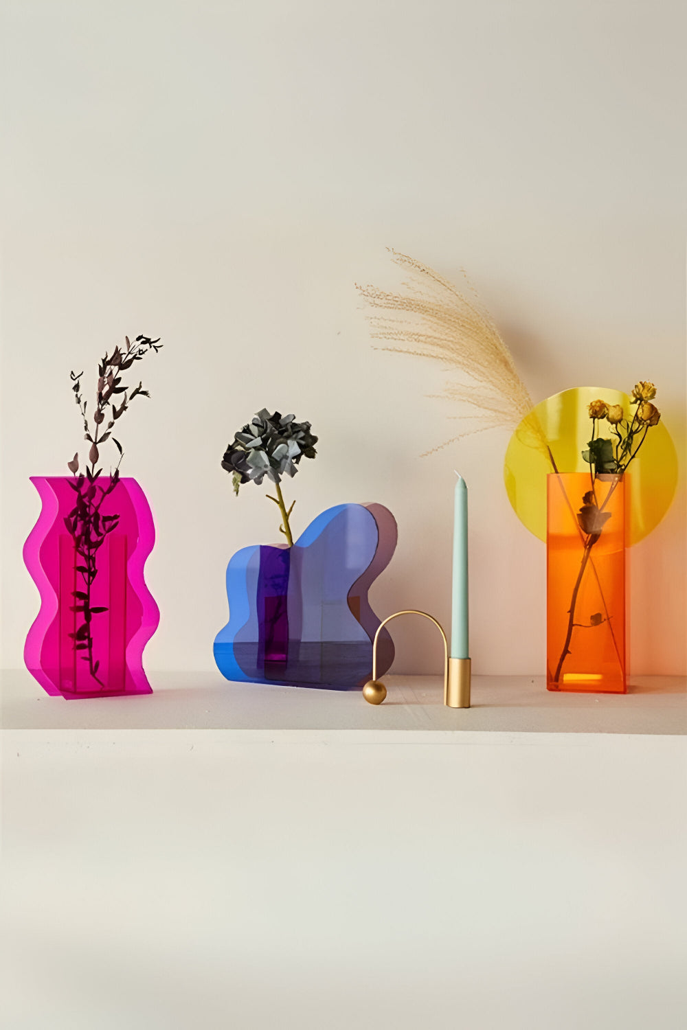 Lujolab.-Pleksi 3'lü Vazo Seti-Vazo-1-Milagron.com