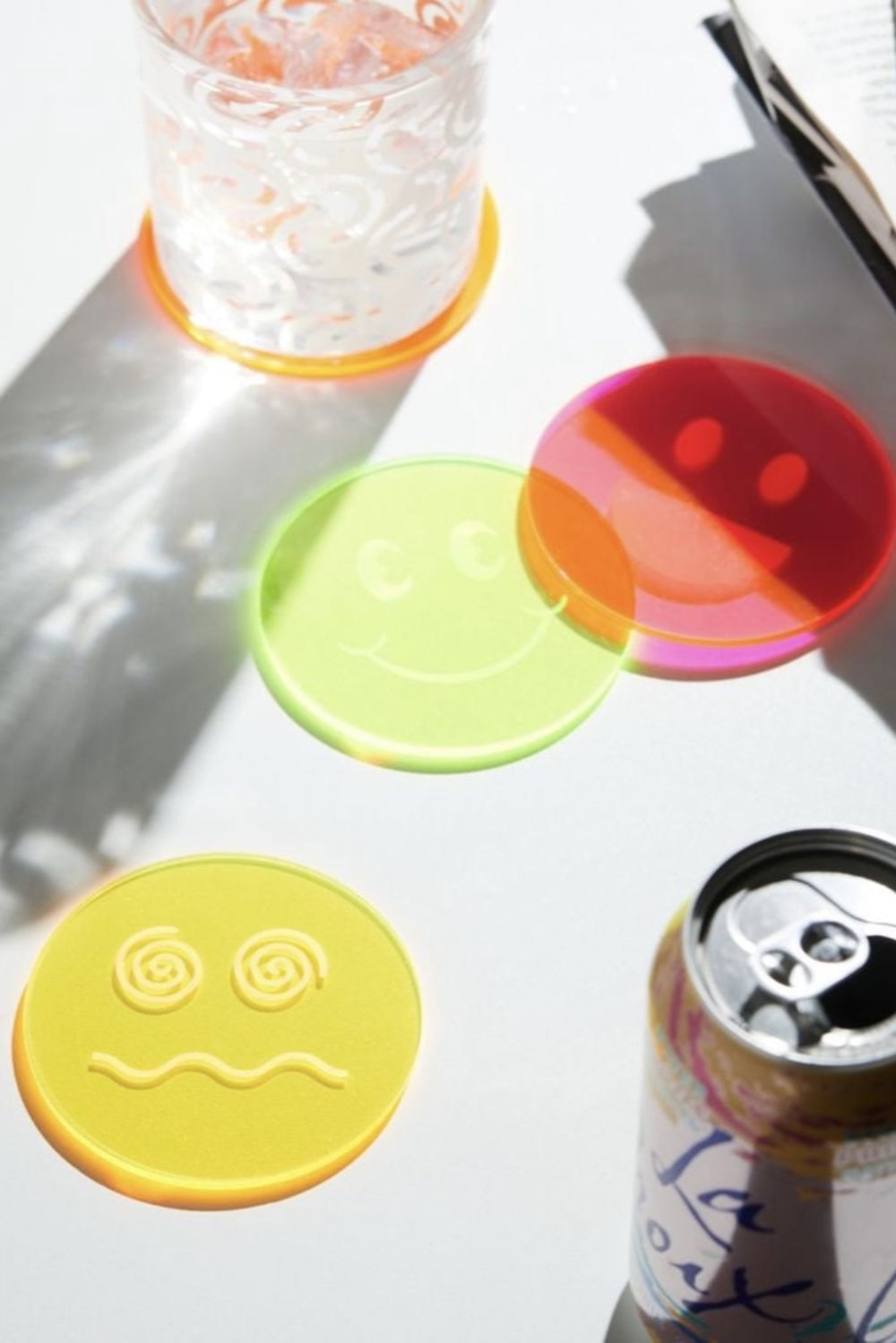 Lujolab.-Pleksi Bardak Altlığı Seti-Bardak Altlığı-1-Milagron.com