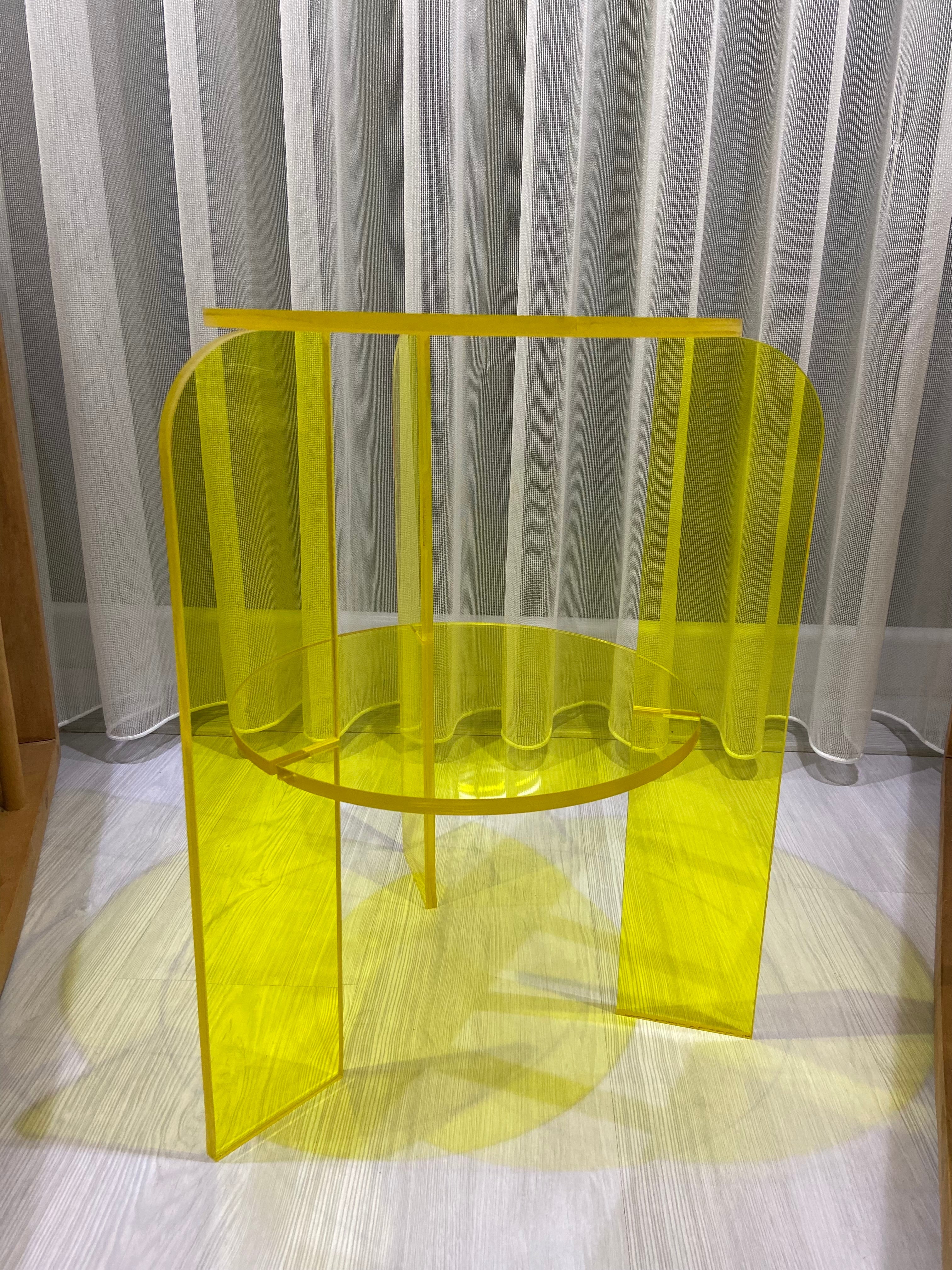 Lujolab.-Sarı Pleksi Orta Sehpa-Sehpa-10-Milagron.com