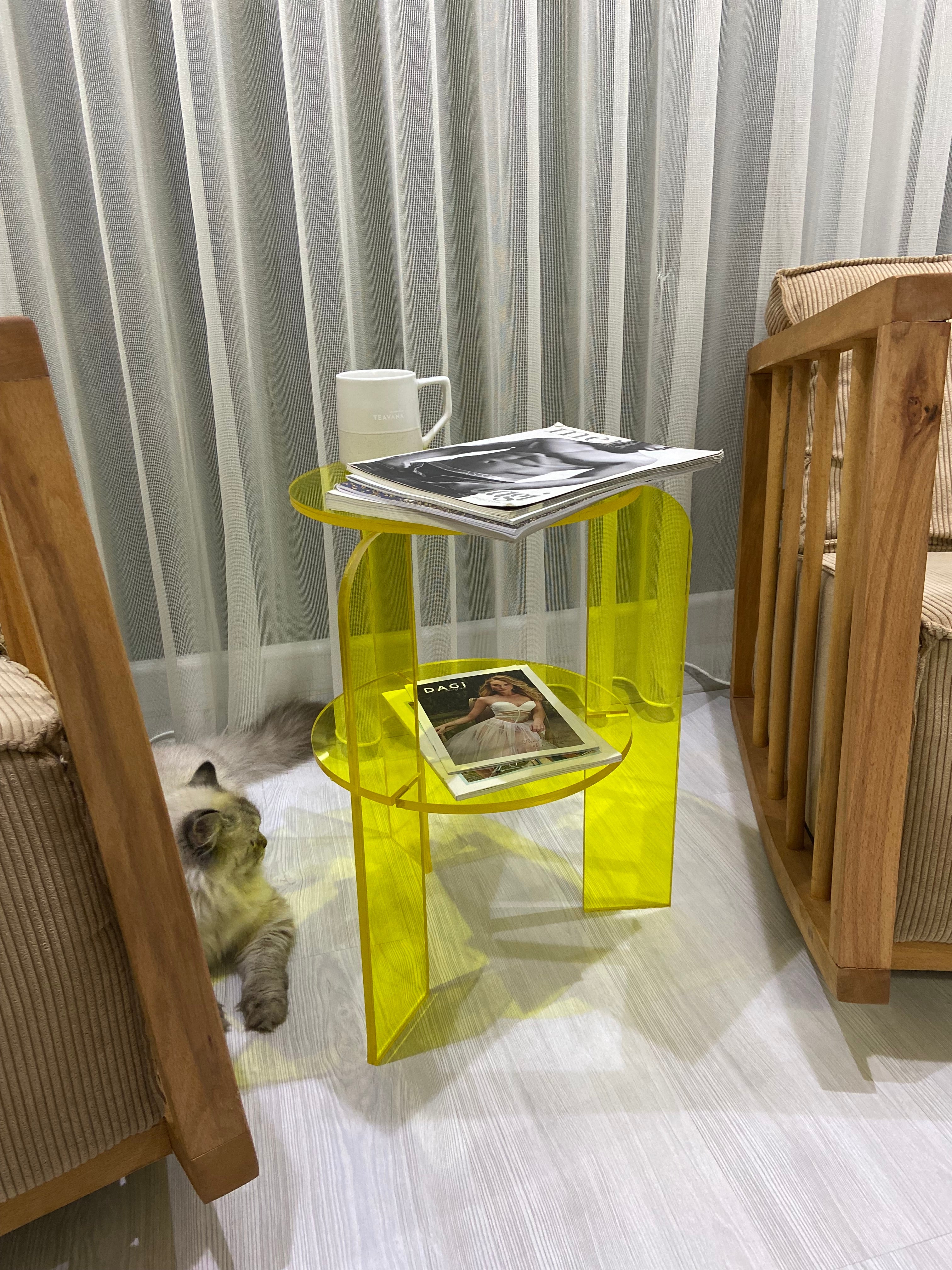 Lujolab.-Sarı Pleksi Orta Sehpa-Sehpa-8-Milagron.com