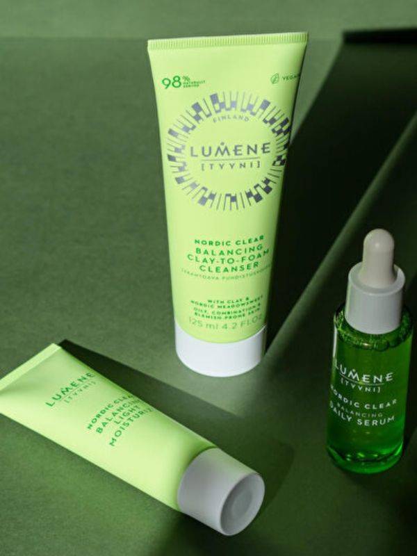 Lumene Balancing Clay-To-Foam Cleanser