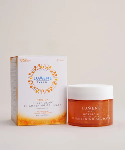 Lumene-Fresh Glow Brightening Gel Mask-Maske-2-Milagron.com