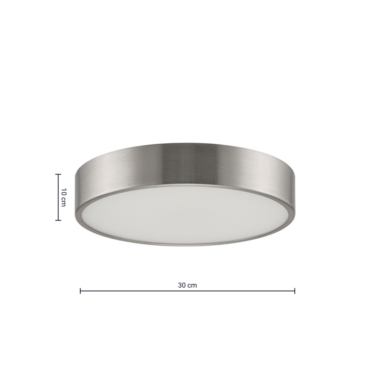 Mels Plafonyer İNoks - 30 Cm